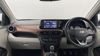 Used 2023 Hyundai Aura SX 1.2 CNG Petrol+cng Manual interior DASHBOARD VIEW