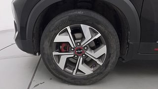 Used 2022 Kia Sonet GTX Plus 1.0 iMT Petrol Manual tyres LEFT FRONT TYRE RIM VIEW