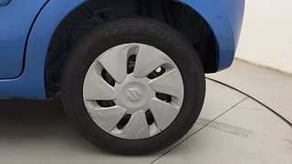 Used 2014 Maruti Suzuki Celerio VXI AMT Petrol Automatic tyres LEFT REAR TYRE RIM VIEW