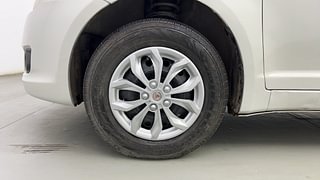 Used 2011 Maruti Suzuki Swift [2007-2011] VXi Petrol Manual tyres LEFT FRONT TYRE RIM VIEW