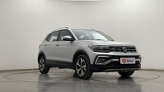 Used 2022 Volkswagen Taigun Topline 1.0 TSI AT Petrol Automatic exterior RIGHT FRONT CORNER VIEW
