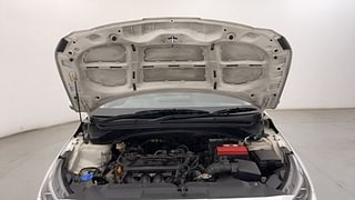Used 2023 Hyundai New i20 Asta (O) 1.2 IVT Petrol Automatic engine ENGINE & BONNET OPEN FRONT VIEW