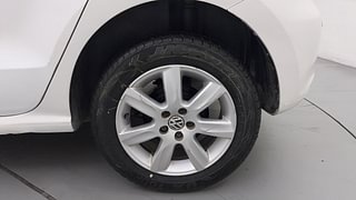 Used 2012 Volkswagen Polo [2010-2014] Highline1.2L (P) Petrol Manual tyres LEFT REAR TYRE RIM VIEW