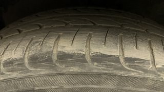 Used 2014 Maruti Suzuki Celerio VXI AMT Petrol Automatic tyres LEFT FRONT TYRE TREAD VIEW