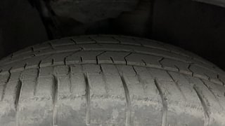 Used 2022 Volkswagen Taigun Topline 1.0 TSI AT Petrol Automatic tyres RIGHT FRONT TYRE TREAD VIEW