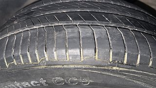 Used 2012 Volkswagen Polo [2010-2014] Highline1.2L (P) Petrol Manual tyres LEFT FRONT TYRE TREAD VIEW