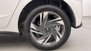 Used 2023 Hyundai New i20 Asta (O) 1.2 IVT Petrol Automatic tyres LEFT REAR TYRE RIM VIEW