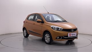 Used 2017 Tata Tiago [2016-2020] Revotron XZA AMT Petrol Automatic exterior RIGHT FRONT CORNER VIEW