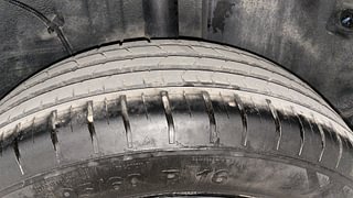 Used 2022 Tata Punch Creative AMT Dual Tone Petrol Automatic tyres LEFT REAR TYRE TREAD VIEW