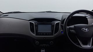 Used 2017 Hyundai Creta [2015-2018] 1.6 SX Plus Auto Diesel Automatic interior MUSIC SYSTEM & AC CONTROL VIEW