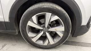 Used 2022 Volkswagen Taigun Topline 1.0 TSI AT Petrol Automatic tyres RIGHT FRONT TYRE RIM VIEW