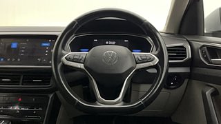Used 2022 Volkswagen Taigun Topline 1.0 TSI AT Petrol Automatic interior STEERING VIEW