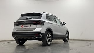 Used 2022 Volkswagen Taigun Topline 1.0 TSI AT Petrol Automatic exterior RIGHT REAR CORNER VIEW