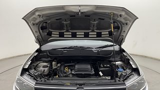Used 2022 Volkswagen Taigun Topline 1.0 TSI AT Petrol Automatic engine ENGINE & BONNET OPEN FRONT VIEW