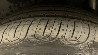 Used 2014 Maruti Suzuki Celerio VXI AMT Petrol Automatic tyres LEFT REAR TYRE TREAD VIEW