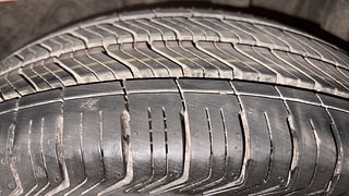 Used 2017 Tata Tiago [2016-2020] Revotron XZA AMT Petrol Automatic tyres LEFT REAR TYRE TREAD VIEW