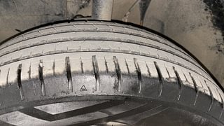 Used 2022 Tata Punch Creative AMT Dual Tone Petrol Automatic tyres LEFT FRONT TYRE TREAD VIEW
