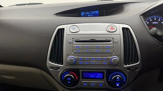 Used 2011 Hyundai i20 [2008-2012] Sportz 1.2 Petrol Manual interior MUSIC SYSTEM & AC CONTROL VIEW