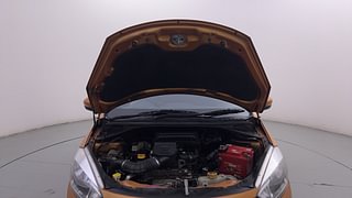 Used 2017 Tata Tiago [2016-2020] Revotron XZA AMT Petrol Automatic engine ENGINE & BONNET OPEN FRONT VIEW