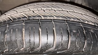 Used 2017 Tata Tiago [2016-2020] Revotron XZA AMT Petrol Automatic tyres RIGHT REAR TYRE TREAD VIEW