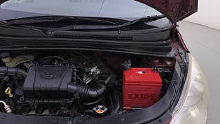 Used 2015 hyundai i10 Sportz 1.1 Petrol Petrol Manual engine ENGINE LEFT SIDE HINGE & APRON VIEW
