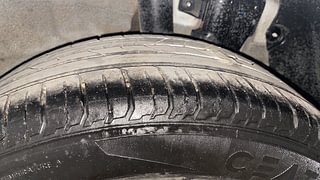Used 2023 Hyundai New i20 Asta (O) 1.2 IVT Petrol Automatic tyres LEFT REAR TYRE TREAD VIEW