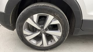 Used 2022 Volkswagen Taigun Topline 1.0 TSI AT Petrol Automatic tyres RIGHT REAR TYRE RIM VIEW