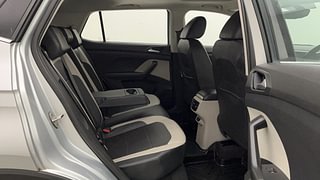 Used 2022 Volkswagen Taigun Topline 1.0 TSI AT Petrol Automatic interior RIGHT SIDE REAR DOOR CABIN VIEW