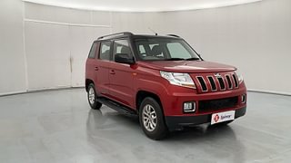 Used 2019 Mahindra TUV300 [2015-2020] T8 mHAWK100 Dual Tone Diesel Manual exterior RIGHT FRONT CORNER VIEW