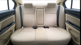 Used 2019 Honda Amaze 1.2 V CVT Petrol Petrol Automatic interior REAR SEAT CONDITION VIEW