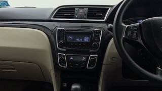 Used 2015 Maruti Suzuki Ciaz [2014-2017] ZXi AT Petrol Automatic interior MUSIC SYSTEM & AC CONTROL VIEW