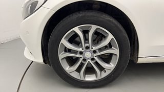Used 2017 Mercedes-Benz C-Class [2014-2018] C200 Avantgrade Edition Petrol Automatic tyres LEFT FRONT TYRE RIM VIEW