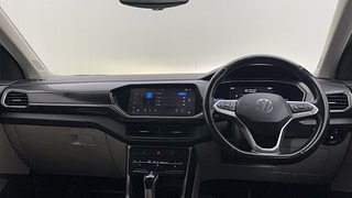 Used 2022 Volkswagen Taigun Topline 1.0 TSI AT Petrol Automatic interior DASHBOARD VIEW