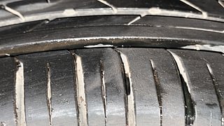Used 2021 Maruti Suzuki S-Cross Alpha Petrol Manual tyres LEFT FRONT TYRE TREAD VIEW