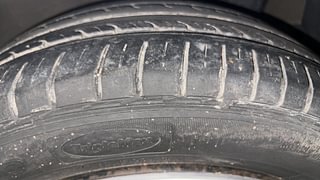 Used 2015 Hyundai Xcent [2014-2017] S Petrol Petrol Manual tyres LEFT REAR TYRE TREAD VIEW