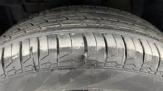 Used 2022 Maruti Suzuki Brezza ZXI Petrol Manual tyres LEFT FRONT TYRE TREAD VIEW