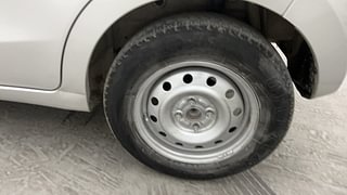 Used 2015 Maruti Suzuki Celerio ZXI Petrol Manual tyres LEFT REAR TYRE RIM VIEW