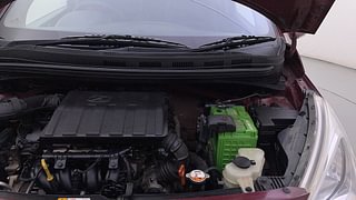 Used 2014 Hyundai Grand i10 [2013-2017] Sportz AT 1.2 Kappa VTVT Petrol Automatic engine ENGINE LEFT SIDE HINGE & APRON VIEW
