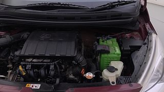 Used 2014 Hyundai Grand i10 [2013-2017] Sportz AT 1.2 Kappa VTVT Petrol Automatic engine ENGINE LEFT SIDE VIEW
