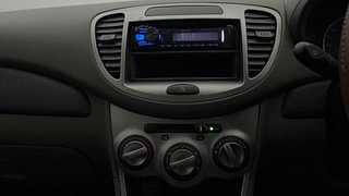 Used 2014 Hyundai i10 magna 1.1 Petrol Manual interior MUSIC SYSTEM & AC CONTROL VIEW