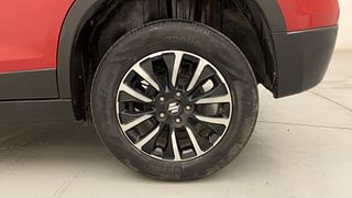 Used 2021 Maruti Suzuki Vitara Brezza [2020-2022] ZXI Plus AT Petrol Automatic tyres LEFT REAR TYRE RIM VIEW