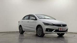 Used 2020 Maruti Suzuki Ciaz Alpha Petrol Petrol Manual exterior RIGHT FRONT CORNER VIEW