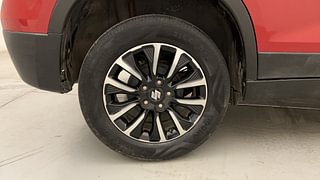 Used 2021 Maruti Suzuki Vitara Brezza [2020-2022] ZXI Plus AT Petrol Automatic tyres RIGHT REAR TYRE RIM VIEW