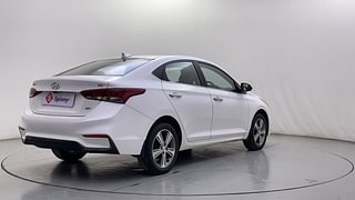 Used 2017 Hyundai Verna [2017-2020] 1.6 VTVT SX (O) AT Petrol Automatic exterior RIGHT REAR CORNER VIEW