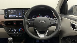 Used 2023 Hyundai Aura SX 1.2 Petrol Petrol Manual interior STEERING VIEW