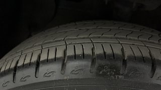 Used 2023 Hyundai Aura SX 1.2 Petrol Petrol Manual tyres LEFT FRONT TYRE TREAD VIEW