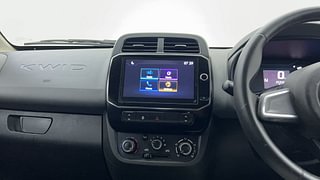 Used 2020 Renault Kwid 1.0L RXT(O) AMT Petrol Automatic interior MUSIC SYSTEM & AC CONTROL VIEW