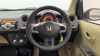Used 2012 Honda Brio [2011-2016] S MT Petrol+CNG (Outside Fitted) Petrol+cng Manual interior STEERING VIEW