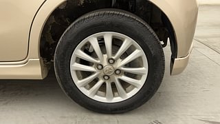 Used 2011 Toyota Etios Liva [2010-2017] VX Petrol Manual tyres LEFT REAR TYRE RIM VIEW