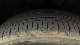 Used 2021 Hyundai Aura SX 1.2 (O) Petrol Petrol Manual tyres LEFT FRONT TYRE TREAD VIEW